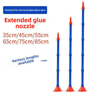 Buse de pistolet à colle pour verre de qualité OEM/DIY Buse de colle conventionnelle de type épissage étendu avec support personnalisé - Product Image 4