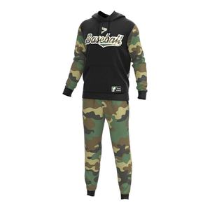 Sweat à capuche surdimensionné en polaire de qualité supérieure, personnalisé, pour homme, style baseball, survêtement, collection hiver - Product Image 5