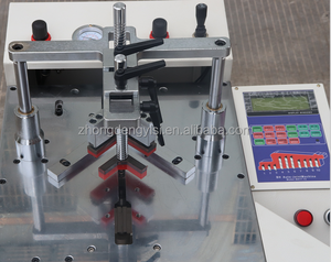 Automatic Right Angle Leaning Pneumatic <b>Clamping</b> Wood Cutting Machine Desktop Photo <b>Frame</b> Corner Nailing for Restaurants - Product Image 5