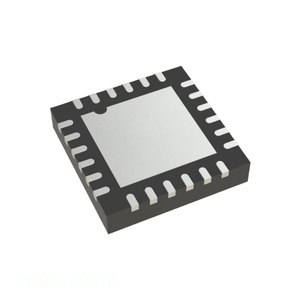 Composant électronique en stock : puce de gestion de l'alimentation (PMIC) 24 VFQFN à pad exposé STDRIVE101TR - Product Image 1