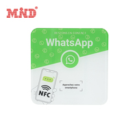 Impression personnalisée NFC Google Business Plaque Avis Acrylic Review NFC Card