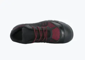 2024 ग्रीष्मकालीन पुरुषों के लिए नए एमक्यू सुरक्षा जूते स्टील टो कैप सुरक्षा जूते उड़ने वाले बुने हुए कपड़े ऊपरी सुरक्षा जूते