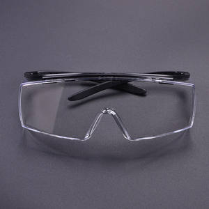 Gafas <span class=keywords><strong>DE</strong></span> <span class=keywords><strong>SEGURIDAD</strong></span> BDS con borde negro, antivaho, Anti-UV, luz azul, lente transparente, protección contra el viento a prueba <span class=keywords><strong>de</strong></span> polvo - Product Image 4