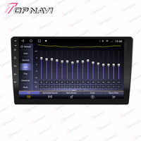Sistem android stereo mobil 9 inci, pemutar multimedia GPS nirkabel layar sentuh penuh untuk model mobil Universal