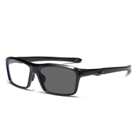 Nouvelles lunettes de sport photochromiques TR90 anti-lumière bleue pour la myopie, idéales pour le cyclisme en extérieur