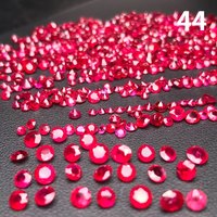 Rubis naturel brut, rouge pigeon, petit taille brillant, rouge rosé, rubis du Mozambique certifié, personnalisable pour la fabrication de bagues, origine CN