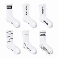 Chaussettes de sport décontractées personnalisées avec logo, chaussettes courtes douces pour la remise en forme, la marche et le quotidien