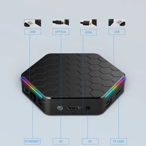 T95Z <span class=keywords><strong>Plus</strong></span> Android 12 Smart TV Box Allwinner H618 Quad-Core 4GB/32GB Doble WiFi 8K Streaming para Europa Italia - Product Image 5
