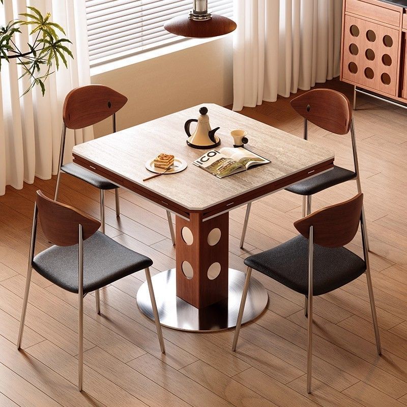 ท็อปโต๊ะหินทราเวอร์ทีนผิวด้าน