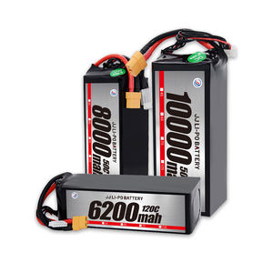 공장 가격 리튬 폴리머 배터리 10000mah 12000mah 4S 6S 고속 리튬 배터리 11.1V 14.8V 22.2V 50C <span class=keywords><strong>Lipo</strong></span> 배터리 <span class=keywords><strong>8Ah</strong></span> - Product Image 1