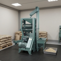 Mini moulin à riz à faible coût, machine de décorticage de riz, usine de décorticage de riz complète