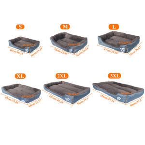 Professionelle Komfortable Verschiedene Größen Warme Hund Sofa Weichen Winter Haustier Hund Kissen Bett - Product Image 4