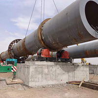 Nouveau système de four rotatif Honeke 3x60m avec refroidisseur, préchauffeur, construction contrôlée par PLC, boîte de vitesses, roulement à engrenages, longue durée de vie, 95500W