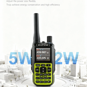 Radio bidirectionnelle miniature Baofeng MINI-5 sans fil, double bande, colorée, 5W, analogique, portée 5-10KM, homologuée FCC - Product Image 6