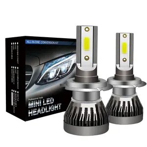 Farol de carro com LED M1 30w, preço de fábrica, farol de LED automotivo H1 H4 H7 H11 9005 9006, luz LED para carro