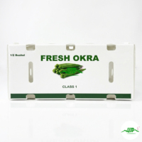 Groothandel Eco-vriendelijke Waterdichte Verpakkingen voor Vers Fruit en Groenten, PP Plastic Golfkarton Okra Omzetdozen