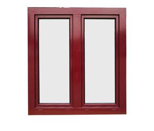 LongTai Design moderno modelli francesi dimensioni solido arco in legno Teak legno rivestito in alluminio-legno finestre a battente - Product Image 5