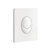Citerne murale dissimulée élégante avec panneau en or brossé, solution moderne pour salle de bain