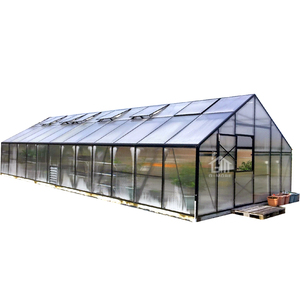 Invernadero Prefabricado <span class=keywords><strong>de</strong></span> Policarbonato Glaseado G-MORE <span class=keywords><strong>de</strong></span> 10 mm, 12x5 Metros - Product Image 1