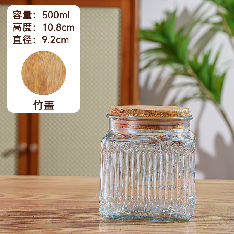 Couverture verticale en bambou transparente de 500 carrés