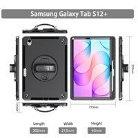 Étui robuste antichoc en TPU pour iPad Mini 7 2024, avec rotation à 360° et béquille, compatible iPad Mini 6/7 8,3 pouces