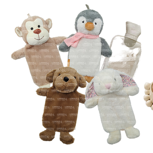 กระเป๋าใส่น้ำร้อนลายการ์ตูนน่ารักถอดออกได้ขวดน้ำร้อนยัดไส้รูปสัตว์ - Product Image 1