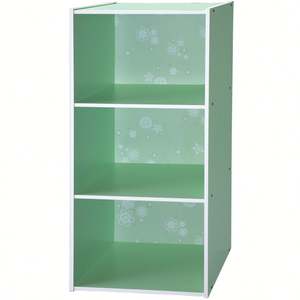 Gabinete de almacenamiento de madera de 3 niveles para oficina en casa-Armario compacto, organizador para archivos, suministros, directo de fábrica - Product Image 2