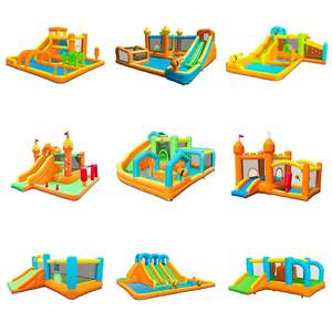 Castillo Inflable con Tobogán Unisex, Ideal para Fiestas <span class=keywords><strong>de</strong></span> <span class=keywords><strong>Cumpleaños</strong></span>, Incluye Bomba <span class=keywords><strong>de</strong></span> Aire y Red <span class=keywords><strong>de</strong></span> Seguridad - Product Image 4