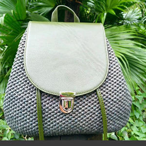 Deepeel RM060 Set da 7 Pezzi Materiale per Zaino Intrecciato Accessori per Lavorazione a Mano Kit Fai da Te con Componenti in Pelle Gancio e Ago - Product Image 5