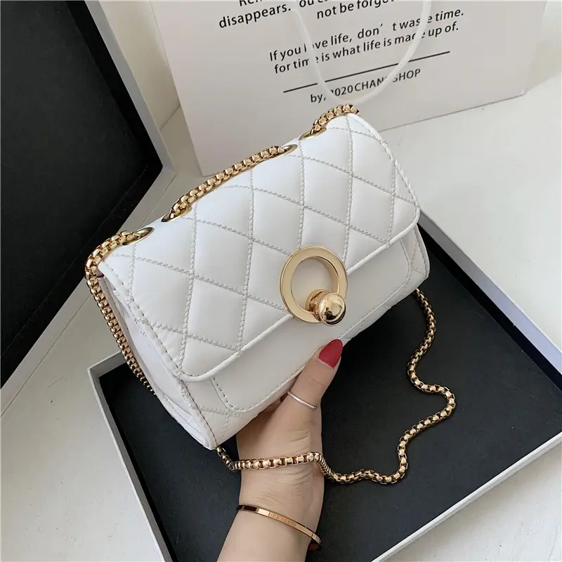 Famous Brand Elegant Fashion Designer Ladies Black Handbags Women Shoulder Bags