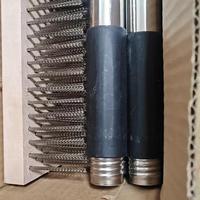 Brosse de nettoyage industrielle à long manche en acier inoxydable pour éliminer le mousse des sols