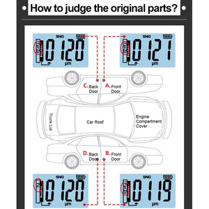 Толщиномер для автомобильной краски, 124*31*23 мм - Product Image 3