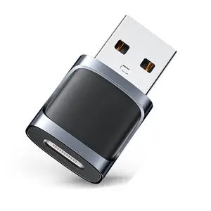Otg Usb Type C Female Connector To Usb 3.0 Type A Male Charge Sync Data Adapter
