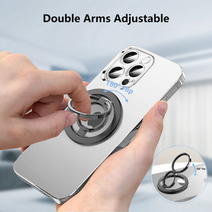 Support magnétique pliable personnalisé avec logo couleur pour téléphone portable et support de doigt - Product Image 5