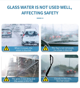 SCC 316 Cristal líquido Cuidado del coche Limpieza de parabrisas Limpiador fácil de limpiar Limpiador de parabrisas concentrado de líquido - Product Image 5