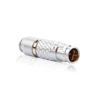 Conector de nivel a prueba de agua IP68, autoenganche, Push-pull, para equipo de control industrial