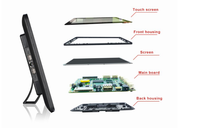 Écran tactile capacitif LCD pour tablette de 15,6 18,5 21,5 23,6 27 pouces, moniteur publicitaire mural RJ45 PoE, affichage numérique