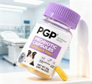 Capsule Probiotiche PGP Best-seller per Cani e Gatti, Supporto alla Valina, Salute Digestiva, Supporto Immunitario, Riduzione del Gonfiore per Animali Sensibili - Product Image 2