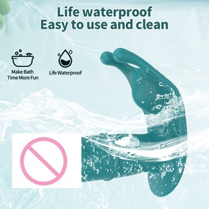 USB điện không dây điều khiển từ xa multifrequency Bullet Vibrator kép G tại chỗ âm vật Thỏ ốc tai đôi kết thúc giường Vibrator - Product Image 5