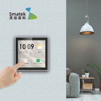 Sistema Domótico Todo en Uno, Panel de Control Central HMI, Interruptor Inteligente WiFi de 10A con Control Táctil Smart Life para la UE
