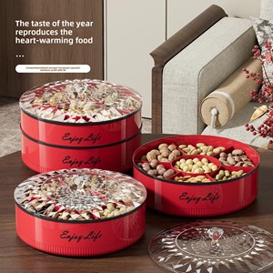 Wholesale Stackable Snackle Box <b>Container</b> Divided <b>Snack</b> Serving Tray with Lid for Home Kitchen Party Travel Picnic - Product Image 5