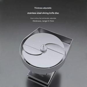 Trancheuse à oeufs commerciale outil de <span class=keywords><strong>coupe</strong></span> d'oeufs durs pour la décoration de salade Gadget de cuisine avec fils en acier inoxydable - Product Image 4