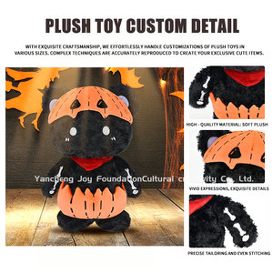 Halloween Bulk Gifts Breathing Bear Soft Toy Light <strong>Pumpkin</strong> <strong>Teddy</strong> Bear Plush Toy Skin Stuffed Animal Custom - Product Image 4
