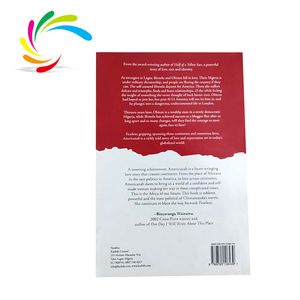 Commercio all'ingrosso nuovo arrivo a basso prezzo copertina in carta patinata paperback stock libri <span class=keywords><strong>Americanah</strong></span> libro di motivazione inglese per adulti - Product Image 4