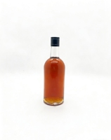 Bouteille à liqueur en verre cristallin transparent, classique, durable, personnalisable, avec bouchon à vis et décalcomanie givrée, pour spiritueux et vodka – Meilleures ventes
