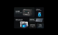 Penjualan laris Generator Mini Aferiy catu daya darurat luar ruangan stasiun daya portabel Lifepo4