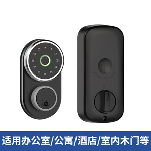 <b>Smart</b> <b>Lock</b> Fingerprint Wood Door Stainless Steel Grade B Tuya App Control - Product Image 5