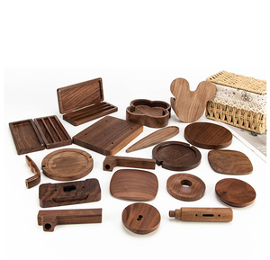 Madera de Nogal Negro Sólido OEM, Tallada con CNC, para Mostradores de Bar Personalizados y Estantes de Exhibición para Bodegas, Ideal para Hostelería de Lujo - Product Image 5