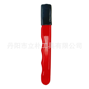 Li Pu Knife Sharpener Ceramic Diamond Rectangular Red Black Portable Sharpening Tool For Outdoor Garden Use - Product Image 2