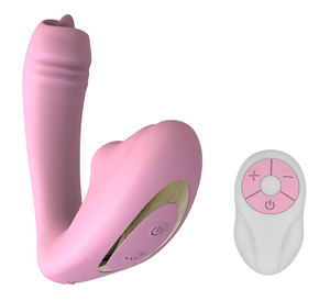 Vibrator dapat dipakai baru untuk wanita getaran waspada untuk tongkat pijat elektrik Stimulator klitoris <span class=keywords><strong>Model</strong></span> mainan dewasa bebas genggam - Product Image 6